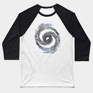 Yin Yang Japanese Symbol Graffiti Shirt Baseball T-Shirt